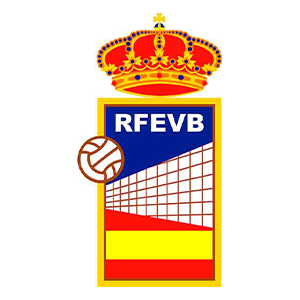 Real Federación Española de Voleibol logo